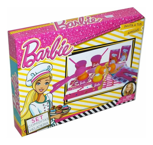 Set Comiditas Barbie . Quepeños