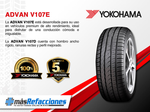 Kit De 4 Llantas Yokohama Advan V107e 285/40r20 108y