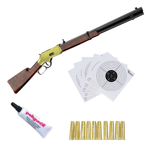 Rifle Barra 1866 Co2 (5.5mm) Cowboy Metal Xchws C