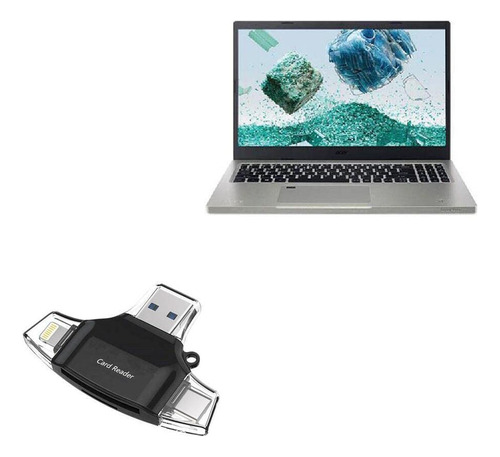 Allreader Lector Tarjeta Sd Microsd Compacto Usb Para Acer -