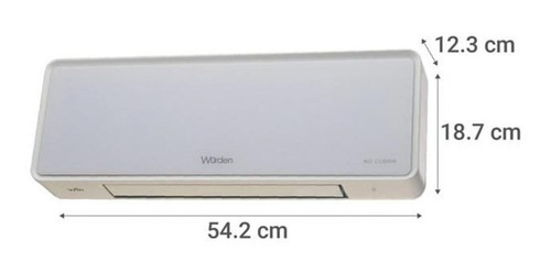 Imagen 5 de 5 de Calefactor Mural Pared Wurden