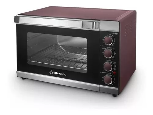 Horno de mesa eléctrico Ultracomb UC-45CN 45L negro/rojo 220V-240V