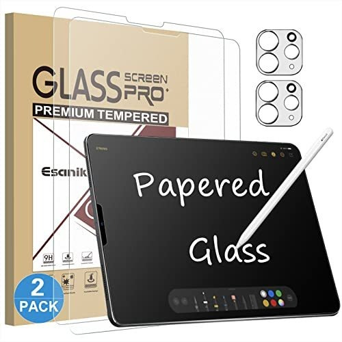 Vidrio Templado Paper Like Para iPad Pro 12.9 2022 2021 