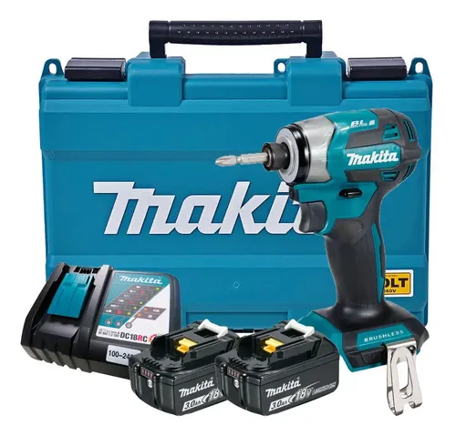 Parafusadeira De Impacto 18v Dtd173 2 Baterias 3ah Makita