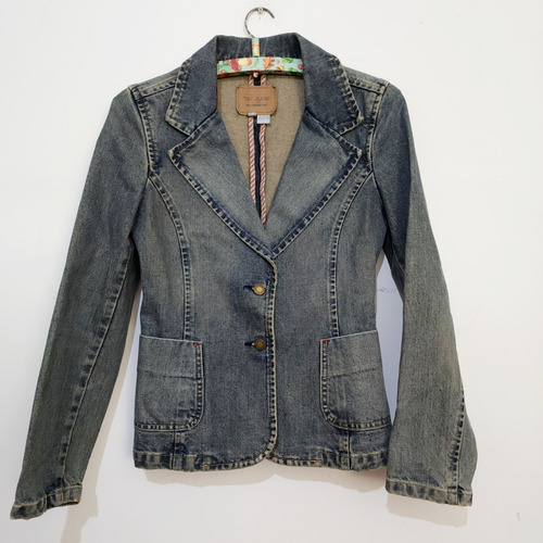 Chaqueta De Jean Zara Trafaluc Talle S