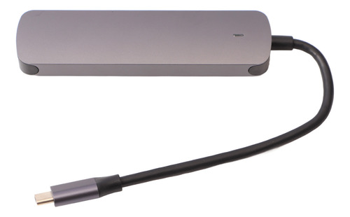 Adaptador Multiport Usb C Carga De 100w Pd Usb 3.0 Admite