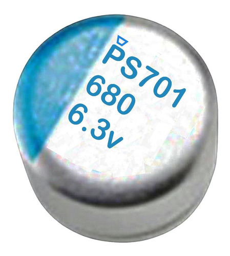 Condensador Capacitor Solido 680 Uf- 6.3v- Ncc-ps-10 X12.5mm