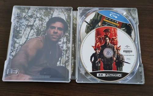 Bastardos Inglórios Bluray 4k Steelbook Dublado E Legendado (Usado)