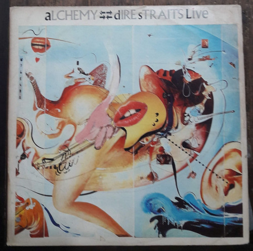 2x Lp Vinil (vg) Dire Straits Alchemy Live Ed Br 1984 Duplo 