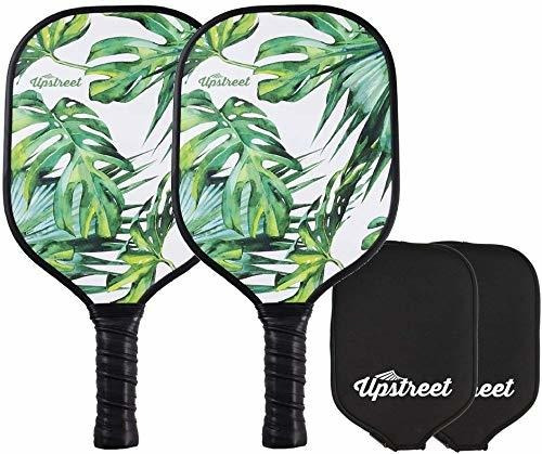 Upstreet Grafito Pickleball Paddle Juego 2 Pickle Set Ligera