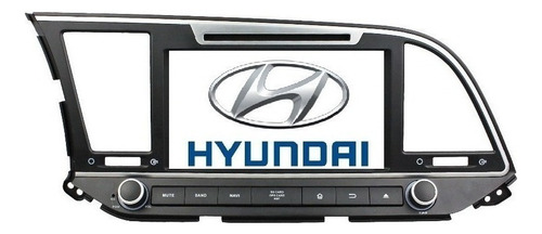 Hyundai Elantra 2017-2019 Estereo Dvd Gps Touch Bluetooth Hd