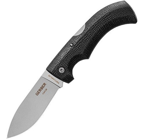 Cuchillo Gerber Gator 154cm Plegable, Borde Fino, Punto De L