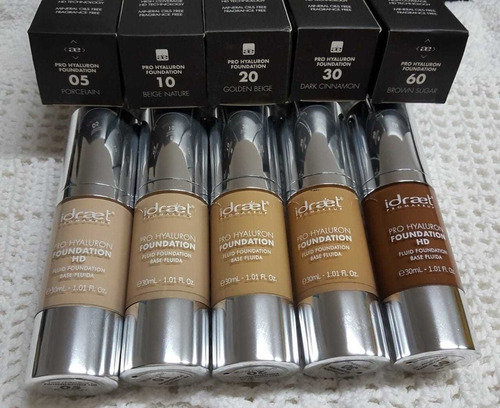 Imagen 4 de 10 de Idraet Pro Hyaluron Foundation Base Fluida Hd Make Up