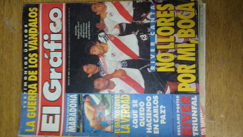 El Grafico 3982 Diego Maradona En Carlos Paz Reportaje 1996