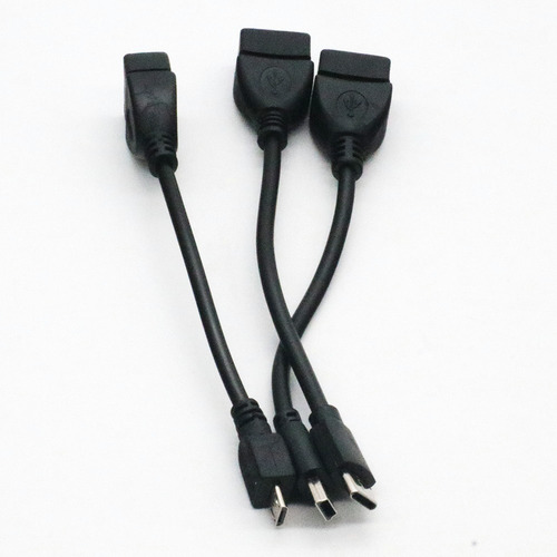 Cable Otg Datos V8 Micro Usb Macho A Usb 3.0 Hembra