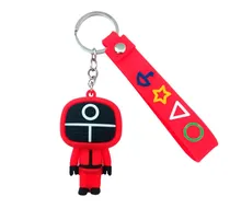 Comprar Llavero Juegos Del Calamar Guardia Lider Squid Game Serie 