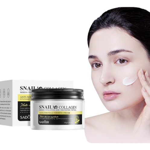 Crema Sadoer Snail Collagen Antiarrugas Reafirmante 120g Momento De Aplicación Día/noche Tipo De Piel Mixta