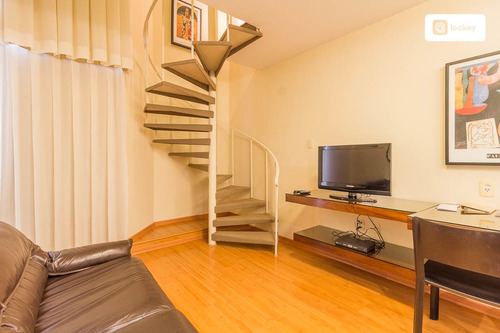 Imagem 2 de 15 de Aluguel De Flat Com 20m² E 1 Quarto - 13399