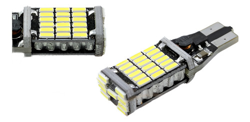 2 X 6000 K Blanco 45smd Canbus 921 T10 T15 Backup Reversa Lu