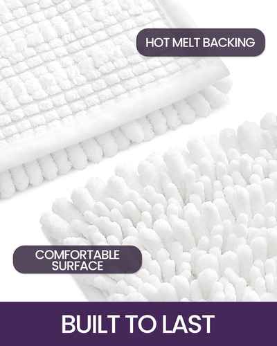 Alfombras De Tapa De Baño Dexi 20x32, Alfombras De Chenilla
