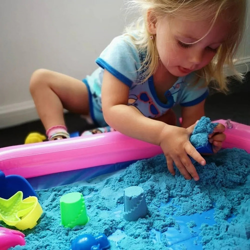 Imagen 3 de 6 de Arena Magica Magnific Sands Bricks Crea Tus Bloques Playking