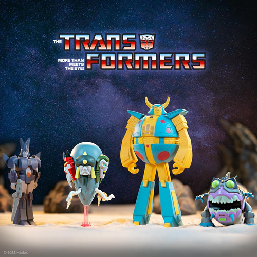 Transformers Super7 Retro Figura Sharkticon Coleccion