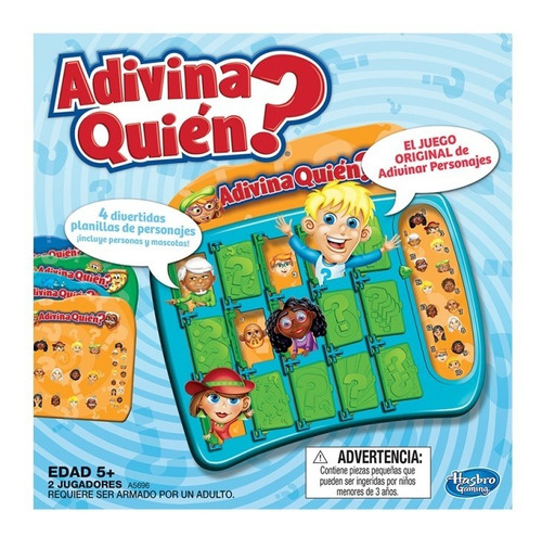 Juego Adivina Quién? Clásico Hasbro A5696 Niños