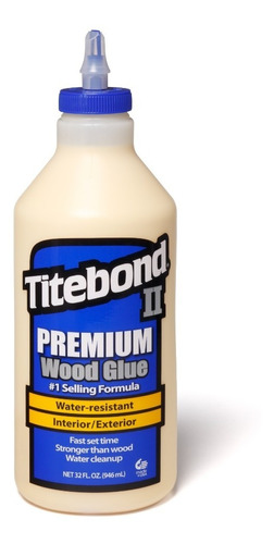 Adhesivo Titebond 2 Premium 946ml / Cola Fría Profesional
