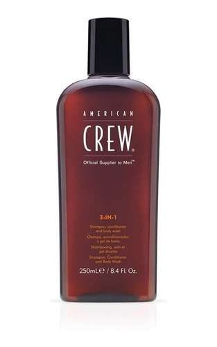 American Crew-shampoo, Acondicionar Y Gel De Ducha 250ml