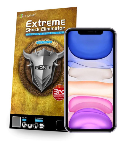 Lámina Ultraresistente Para iPhone XR Extreme Shock X-one