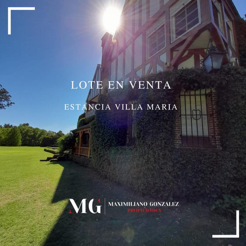 Lote En Venta - Estancia Villa Maria - Canning San Vicente