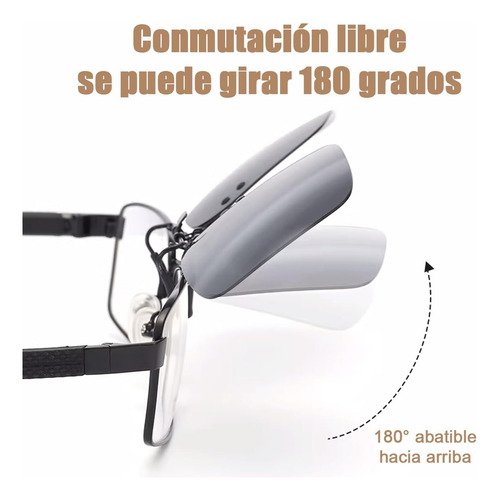 V 3pcs Gafas De Sol Con Clip,gafas Graduadas Uv