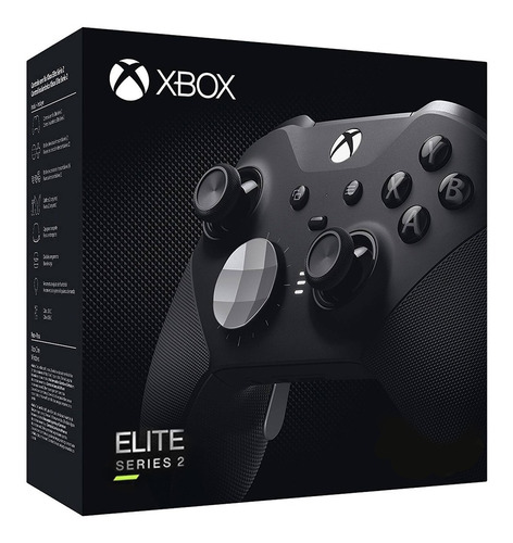 Imagen 1 de 9 de Control Inalámbrico Microsoft Xbox Xbox One Elite S2 Negro