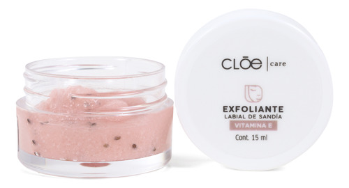 Exfoliante Cloe Care Para Labios De Sandía Vitamina E 15 Ml