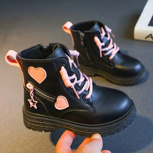 . Botas For Niño Niñas Zapato Martin Moda Cómodo