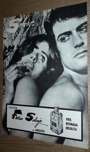 P116 Clipping Publicidad Locion Lancaster Fresno Año 1970 (Usado)