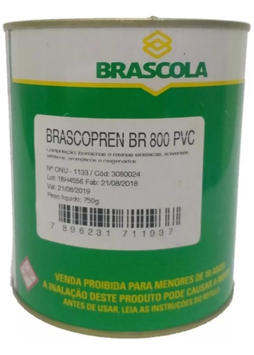 Cola Brascopren 750 G Reparo: Piscina, Lona E Toldo Brascola