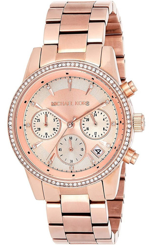 Reloj Michael Kors Ritz Mk6357 De Acero Inox. Para Mujer