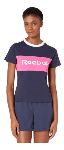 Camiseta Reebok Training Essentials Con Logotipo Lineal, Vec