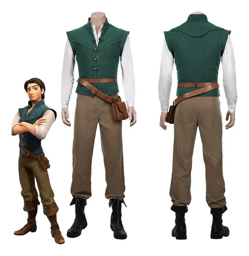 Disfraz De Halloween De Flynn Rider De Anime