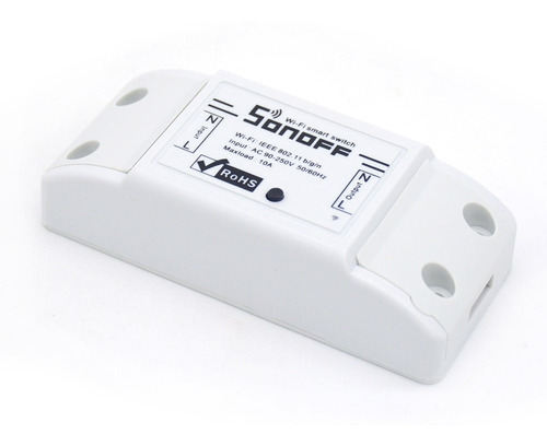 Interruptor Inalámbrico Basic Para Luz Sonoff - Domotica