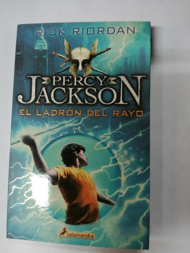 Libro Percy Jackson El Ladron Del Rayo Rick Riordan