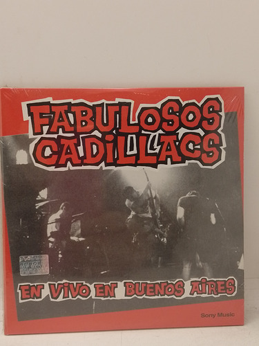 Los Fabulosos Cadillacs En Vivo En Buenos Aires Cd Nuevo 