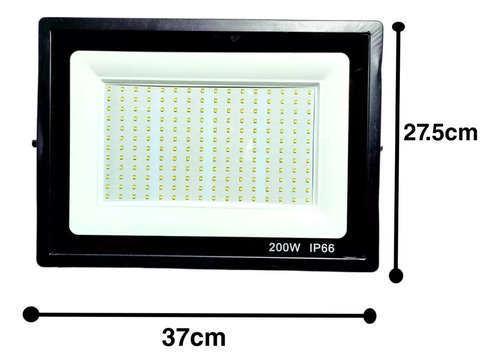 Lampara, Reflector Led 200 Watts Ip66 Aprueba De Agua