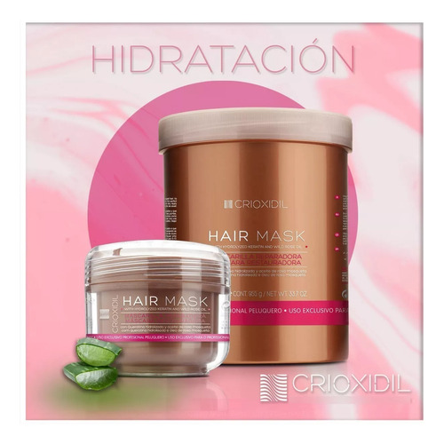 Crioxidil Mascarilla Reparación Con Keratina Hidrolizada 1kg
