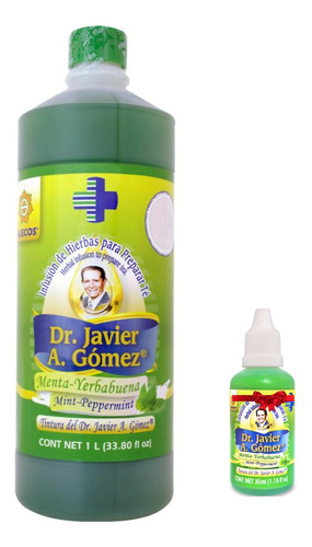 Tintura De Yerbas  Alecos® Del Dr. Javier A. Gómez  1 L