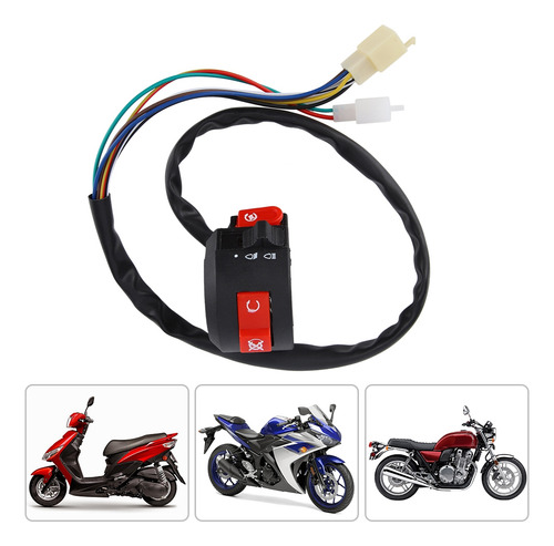 Manillar Universal Engine Stop Start De 22 Mm Que Se Enciend