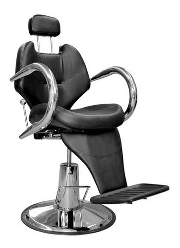 Sillón Reclinable Peluquería Corte Hidráulico Modern Barbero