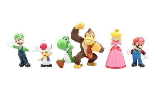 Super Mario Bros Luigi Donkey Kong Princesa Peach Toad Ioshi