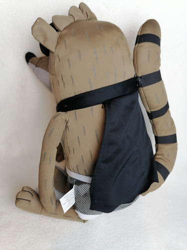Peluche Original Rigby Un Show Mas Cartoon Network Habla 43. (Usado)